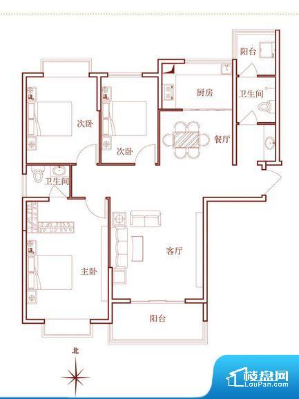 黄河兴龙城户型图